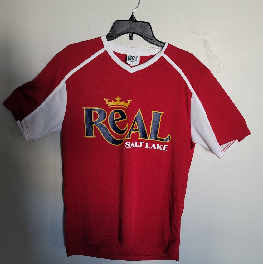 Real Salt Lake Shirt MLS , Size Adult Medium Good Shape Pre-owned